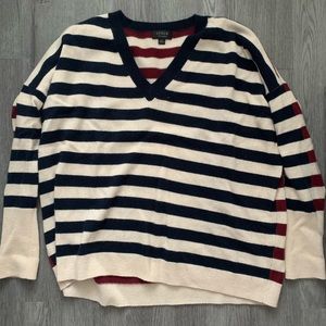 J.Crew cashmere boyfriend sweater, size small